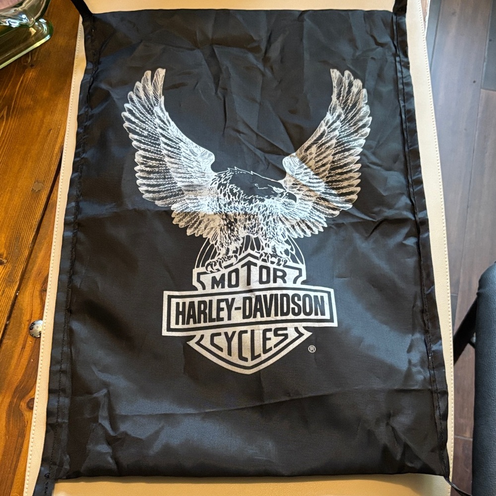 Harley-Davidson Black with Eagle Logo